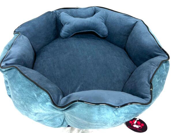 Cama Puff Garnier Pets Azul - Imagem 8