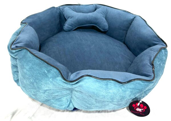 Cama Puff Garnier Pets Azul - Imagem 7