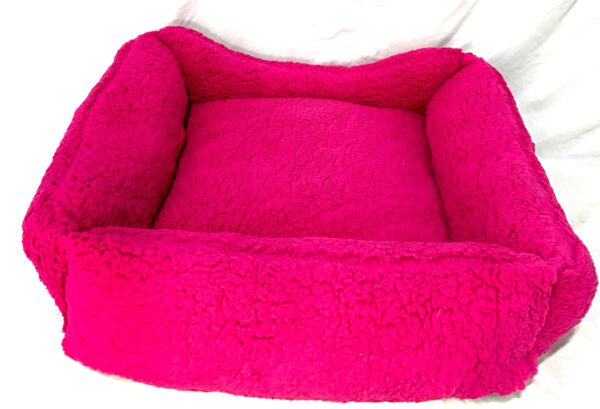 Cama Luxo Pelúcia Rosa - Imagem 4