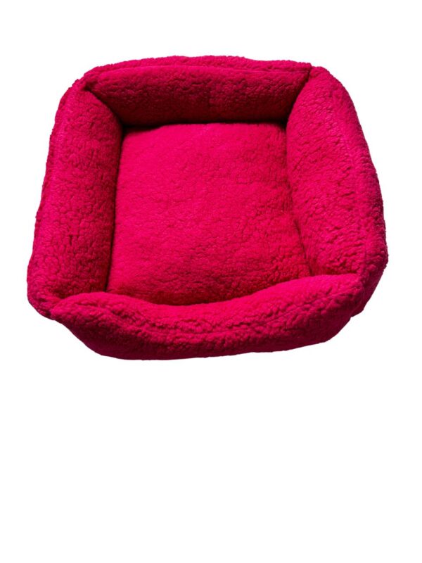 Cama Luxo Pelúcia Rosa - Imagem 2