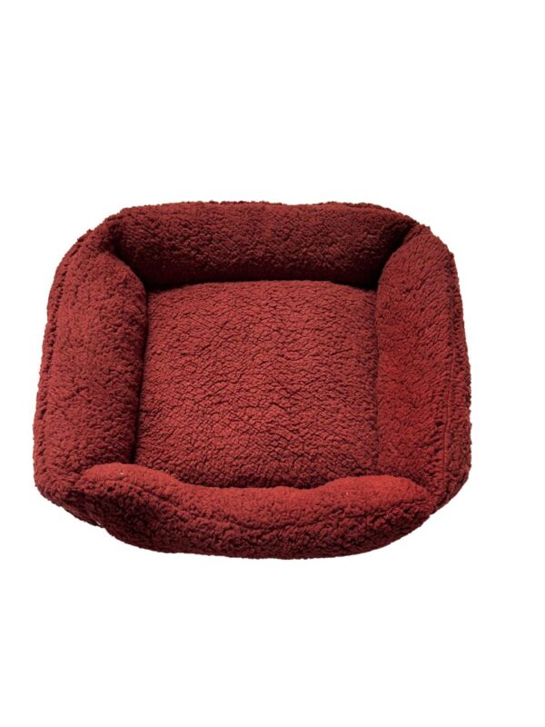 Cama Luxo Pelúcia Marrom - Imagem 3